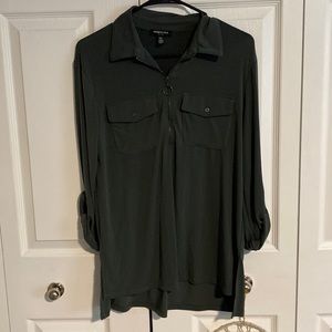 Kenneth Cole zip top